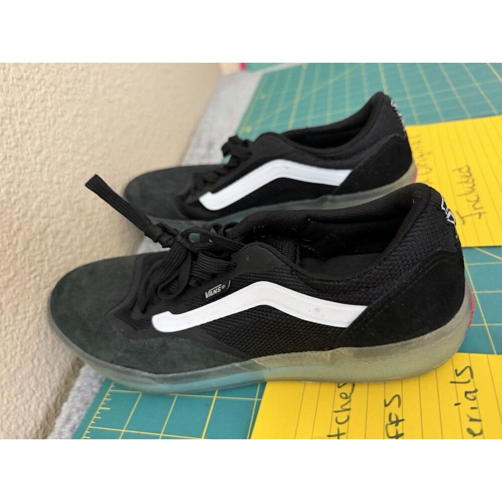Vans Ave Pro Suede Skate Shoes • Black/White Ice • Men's Size 8 - Picture 9 of 16